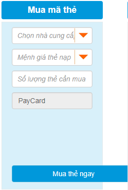 mua thẻ Vcoin, nạp card Vcoin online