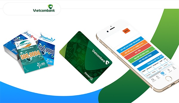 mua thẻ điện thoại Mobifone bằng thẻ ATM Vietcombank